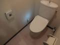 トイレの入口幅は53cmです。車いすのまま入ることは厳しいです。手すりはありません。