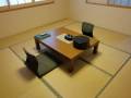 畳の部屋です。通路幅は78cmあります。車いすでは入れません。