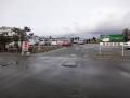 道路からみた駐車場