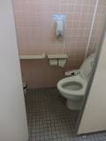 一般洋式トイレ個室入口
開口幅は48cmです。車いすでの使用は難しいです。
